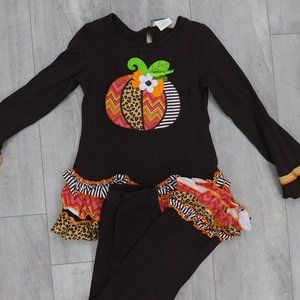 Emily Rose Girls Fall Pumpkin Outfit